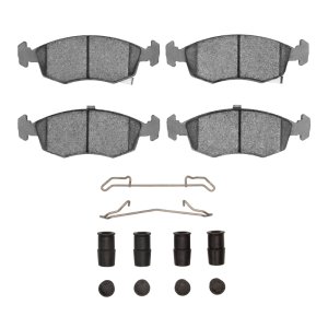 Fiat 500E Brake Pads - Front - R1 Concepts - Euro Ceramic - `12-`19